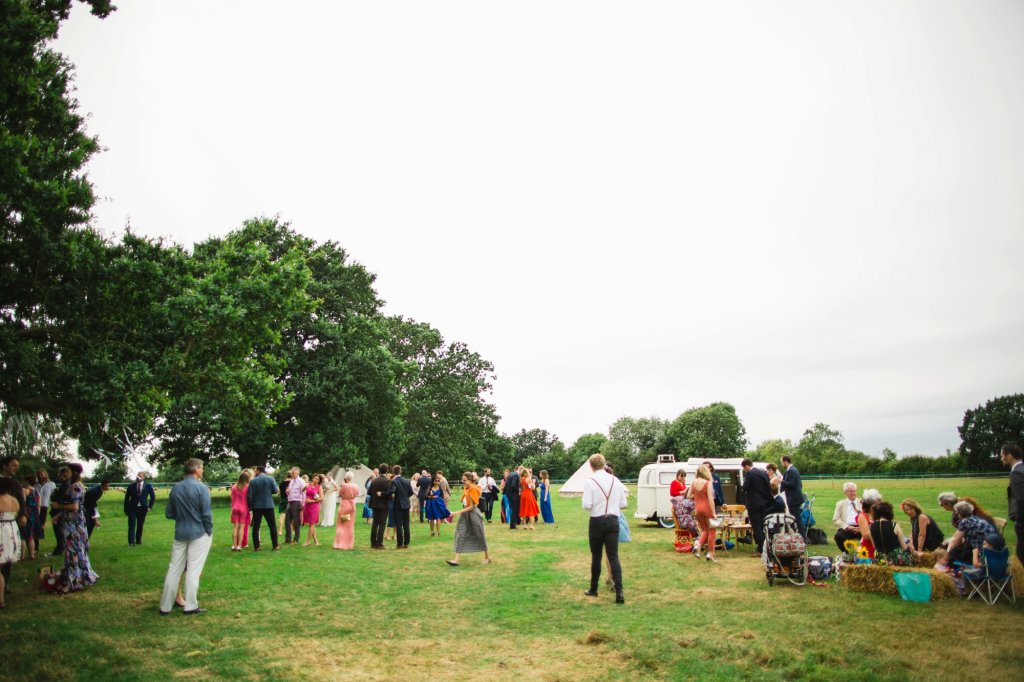 Rookery Meadow Festival Wedding