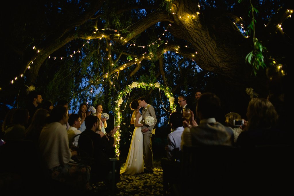 Enchanted Garden Night Wedding