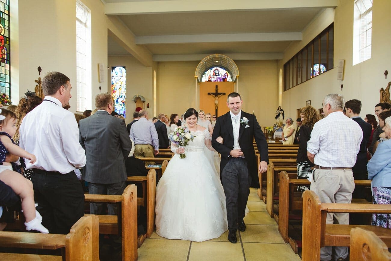 Halstead wedding photography roman catholic church wedding ceremony