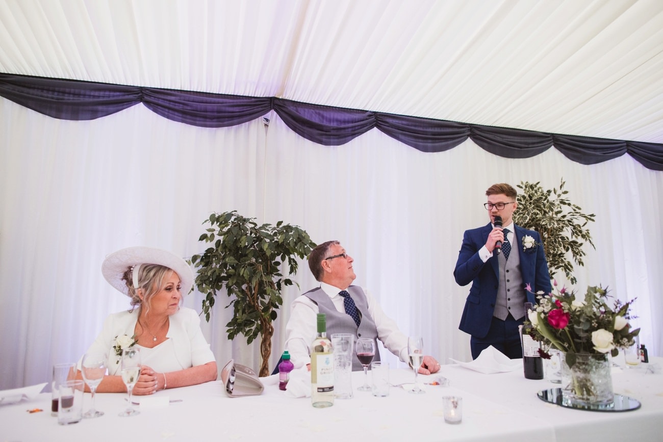 thursford garden pavilion wedding speeches