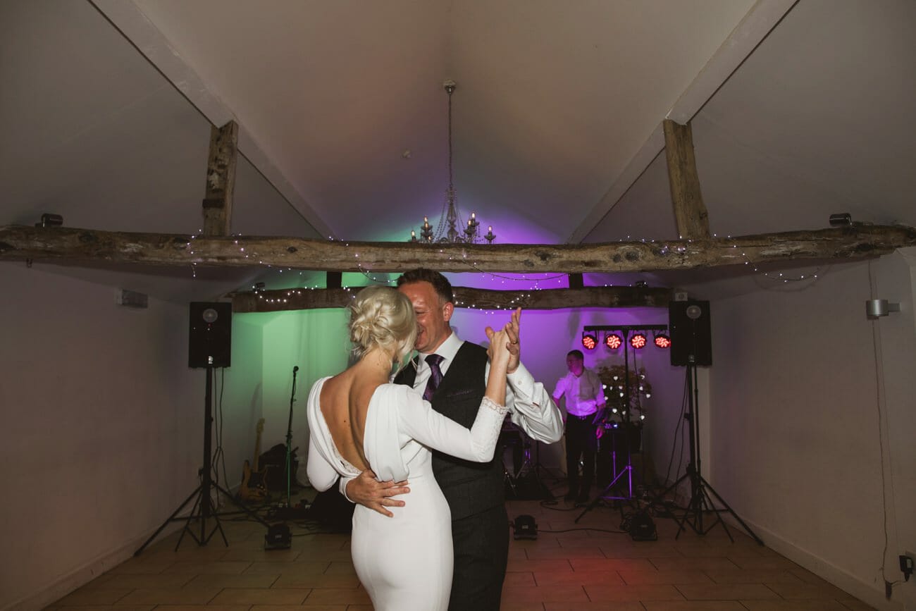 First Dance Wedding Party at White Dove Barn Beccles