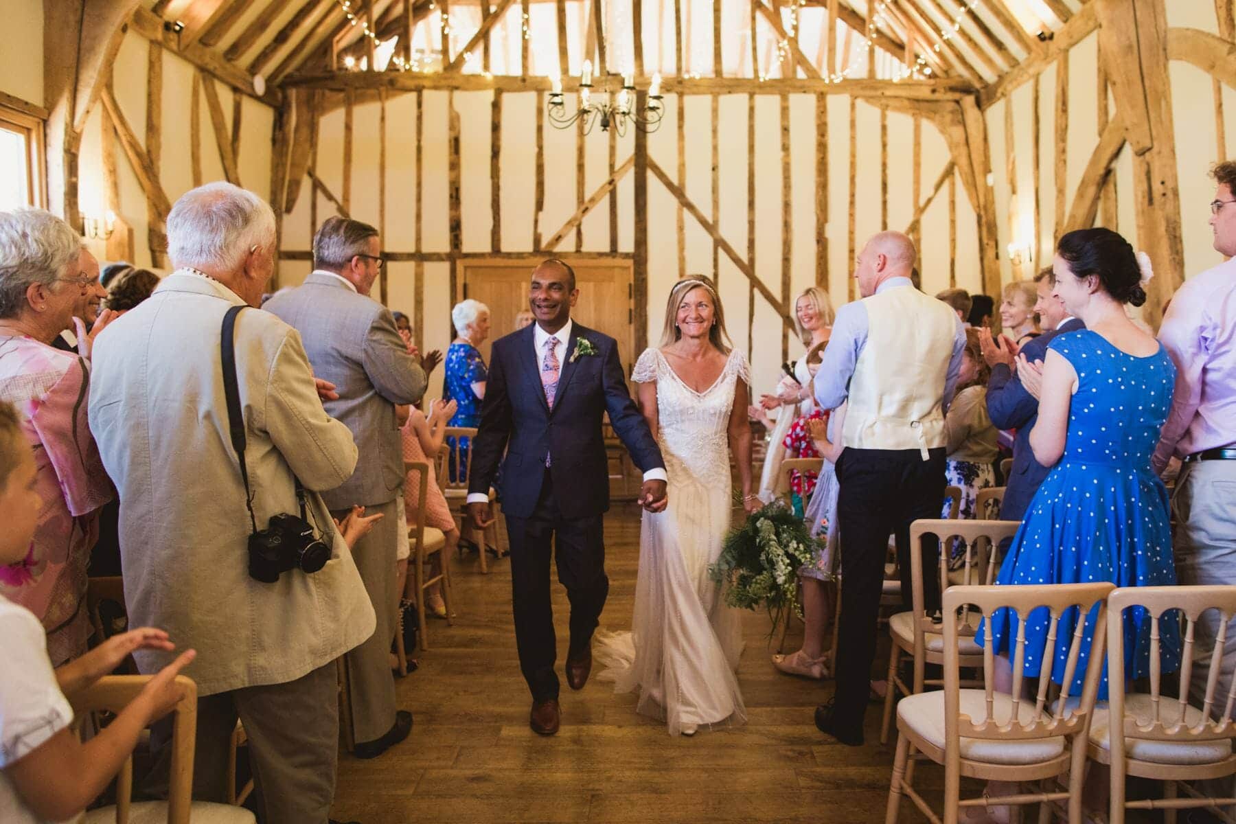 Bruisyard Hall and Barn wedding photography ceremony