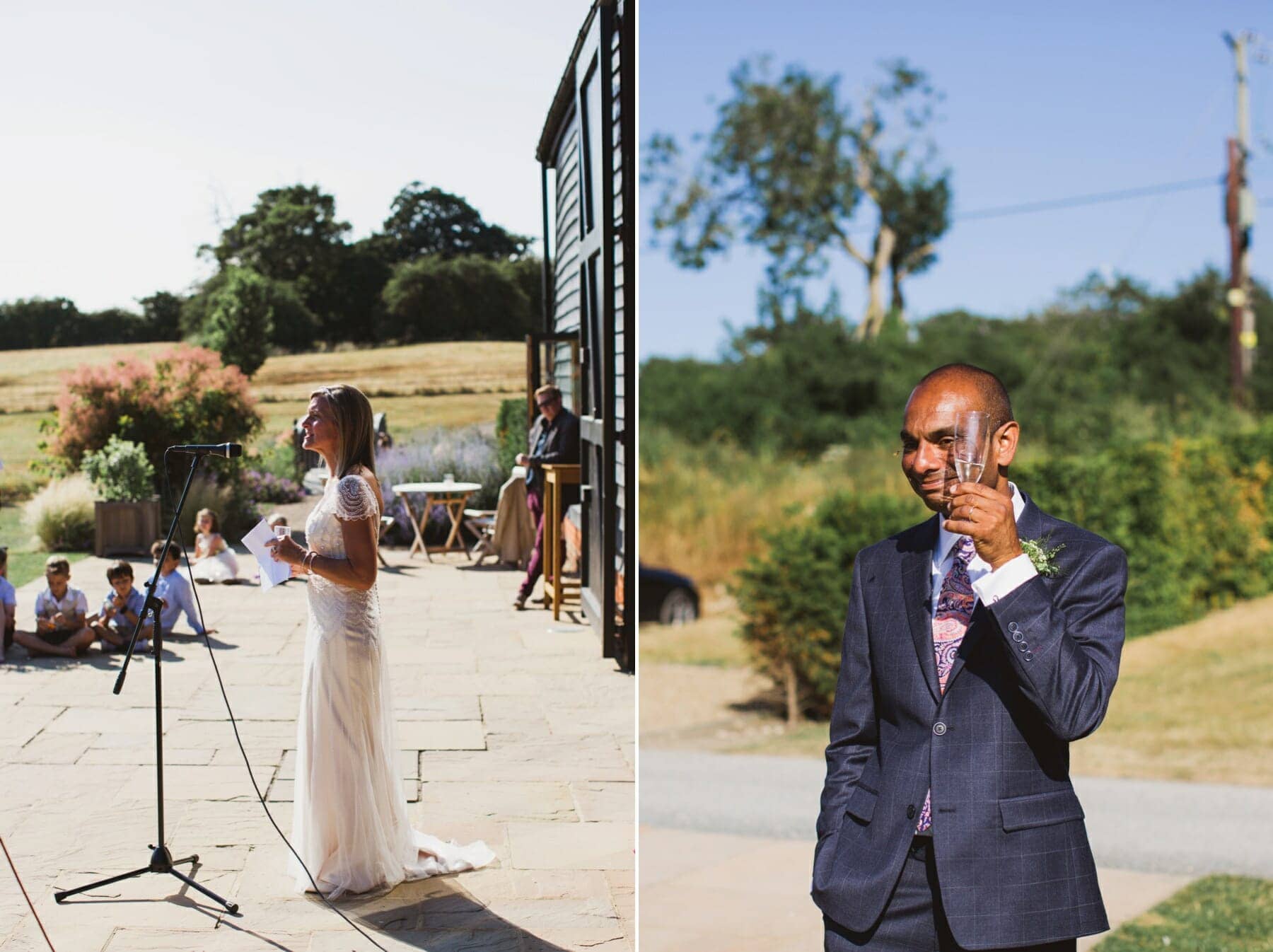 Bruisyard Hall and Barn wedding photography speeches