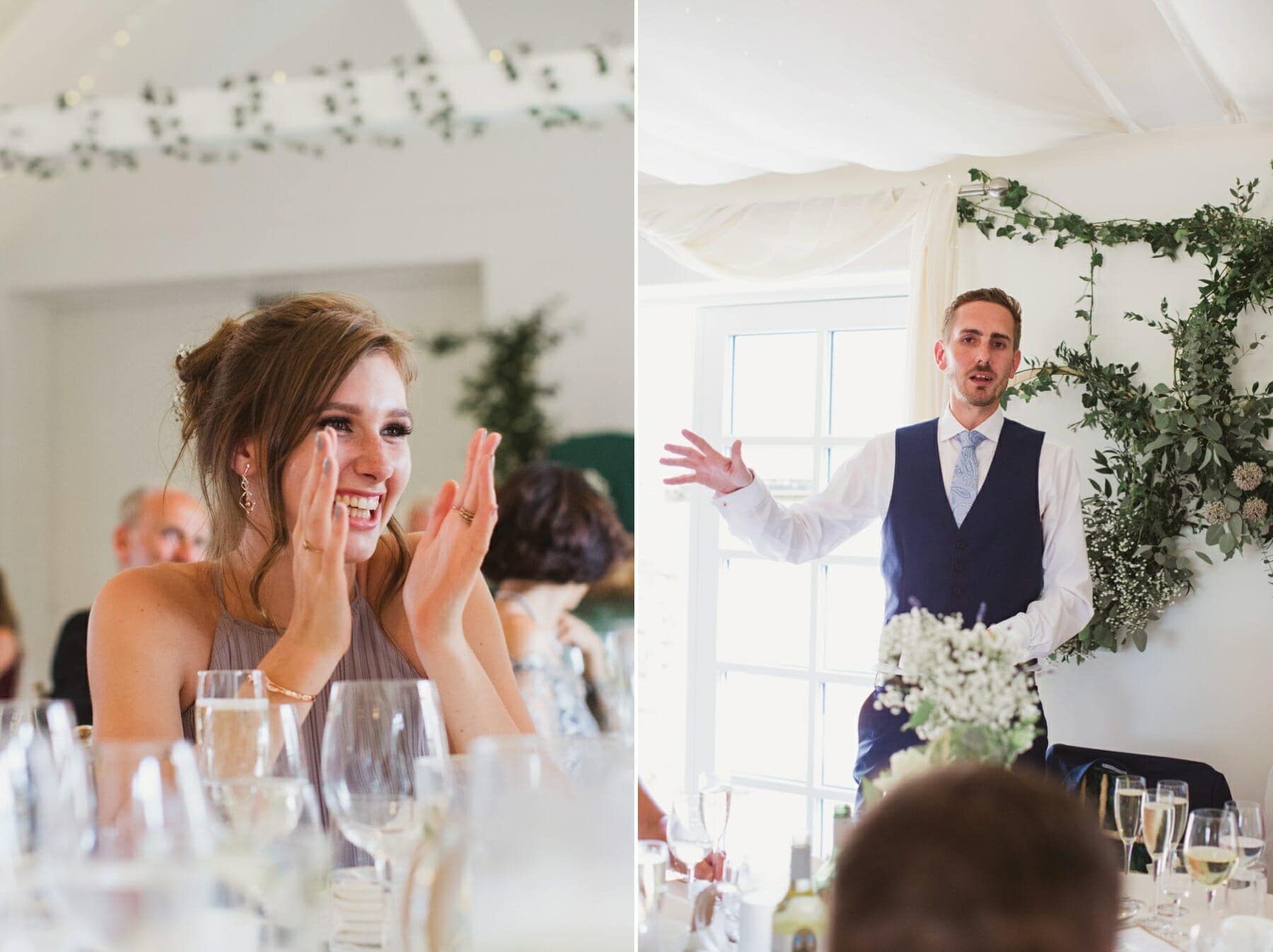 suffolk rustic and relaxed barn wedding speeches