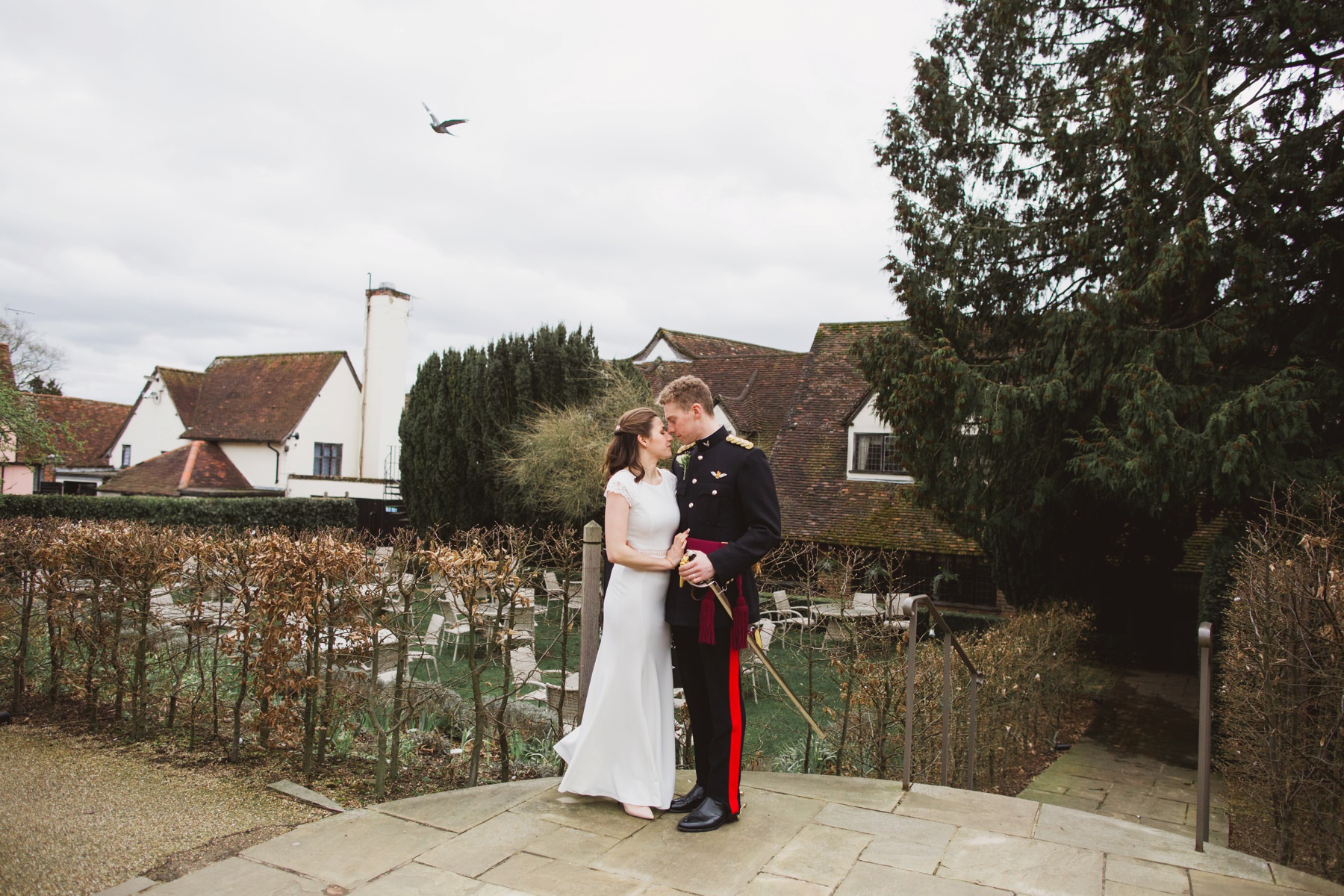 A winter wedding at the swan in Lavenham
